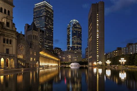 architecture, Bridges, Boston, Boswash, Cities, City, Night, Skyline, Usa, Massachusetts, Tower ...