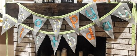 How to Make an Easy DIY Felt Birthday Banner (or for any Occasion)