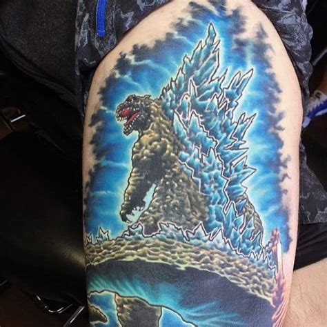 Godzilla Tattoo Design By Kingoji Godzilla Tattoo Monster Tattoo | The ...