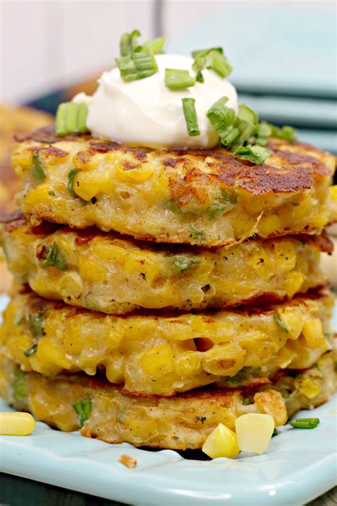 Quick and Easy Pan Fried Corn Fritters Recipe - Sweet Pea's Kitchen