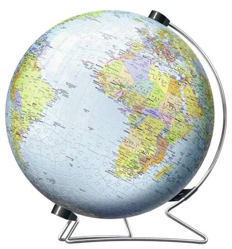 Earth Political 3D World Globe Puzzle » Ultimate Globes