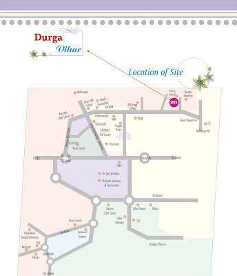 Durga Vihar Borampet ( Bowrampet ) Hyderabad: Location map