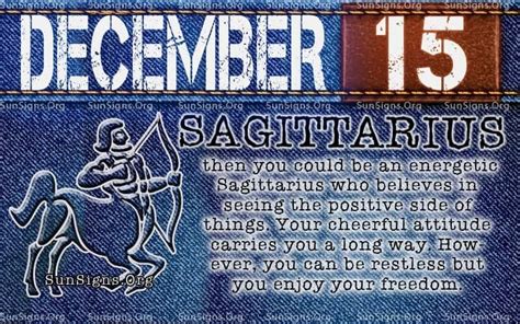 December 15 Zodiac Horoscope Birthday Personality - SunSigns.Org