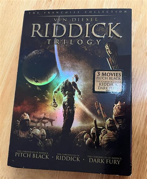 Riddick Trilogy The Franchise Collection Vin Diesel DVD New Sealed | lupon.gov.ph