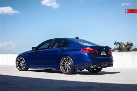 BMW M5 F90 Blue ANRKY AN38 | Wheel Front