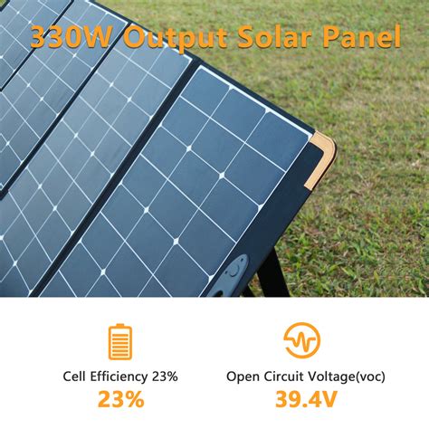 PECRON PV300 330W Portable Solar Panel