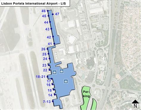 Lisbon Portela Airport Map | LIS Terminal Guide