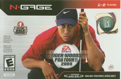 Tiger Woods PGA Tour 2004 cover or packaging material - MobyGames