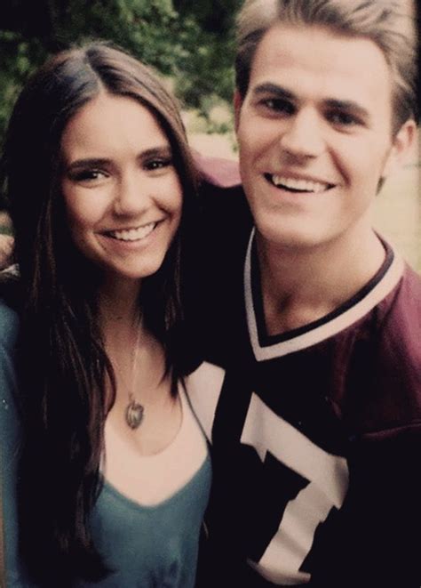 Stefan Salvatore and Elena Gilbert (The Vampire Diaries). Serie The ...