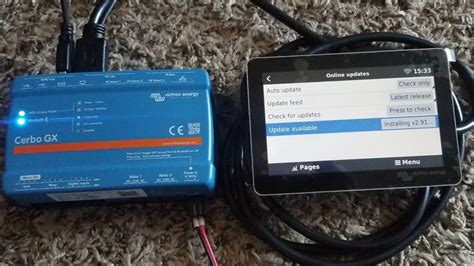 VICTRON, CERBO GX FIRMWARE UPDATE - YouTube