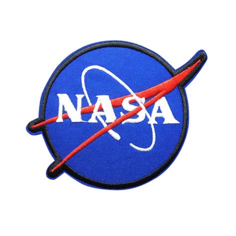 NASA Logo Patch Embroidered Space Sew on Iron on Patches | Nasa patch ...