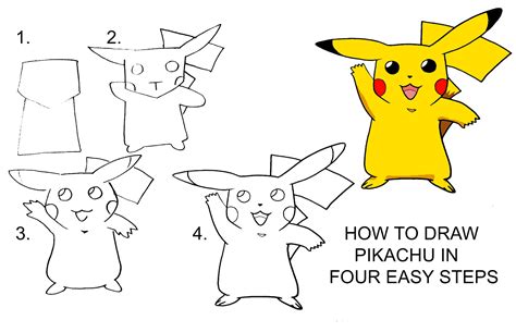 How Drawing Pokemon Pikachu | Images and Photos finder