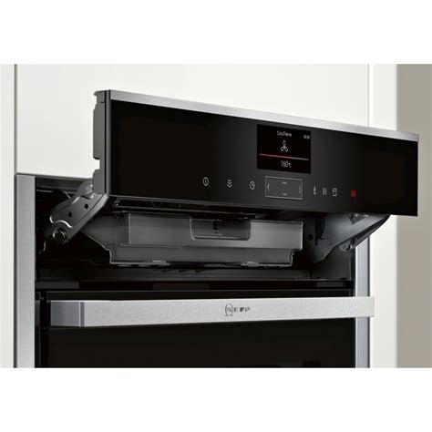 Neff B57VS24H0B Slide & Hide Pyrolytic VarioSteam Single Oven - STAINLESS STEEL - Appliance City