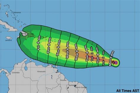 La tormenta tropical Bret se fortalece camino del Caribe