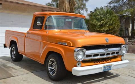 57 FORD F-100 | Ford pickup trucks, Classic cars trucks, Old pickup trucks