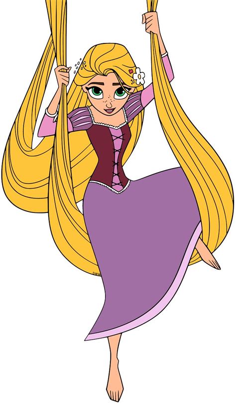 Clip art of Rapunzel from Tangled: The Series #disney, #tangled, #tangledseries, #rapunzel ...