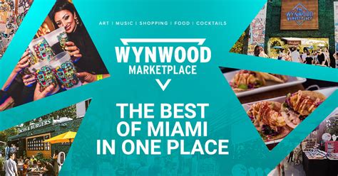 Wynwood Marketplace - Food, Music, Drinks, Shopping, Art & More