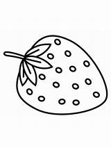 Strawberries Coloring Pages sketch template