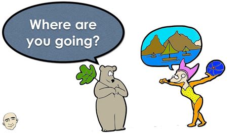 Where Are You Going? | A Story Book | Easy English Conversation Practice | ESL - YouTube