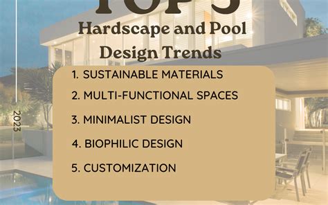 Top 5 Landscape Hardscape and Pool Design Trends for 2023 - Daydream Design and Build