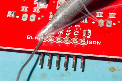 SparkFun Education - How To Library - How to Solder - Through-hole ...