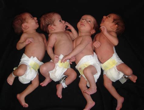 quadruplets | Multiples | Pinterest | Triplets, Multiple births and Babies