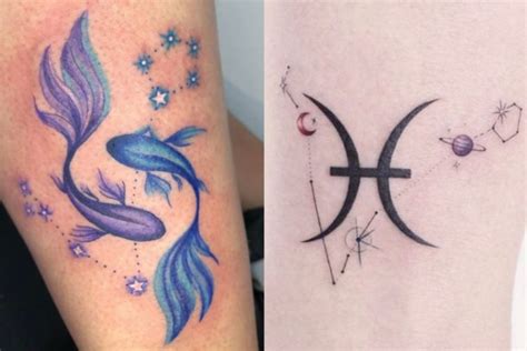 18 Pisces Tattoo Ideas Better Than Your Daydreams - Let's Eat Cake