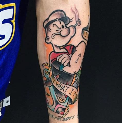 Top 81+ popeye's tattoos - in.coedo.com.vn