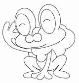 Froakie Pokemon 5 Coloring Page  Free Printable Pages For Kids sketch template