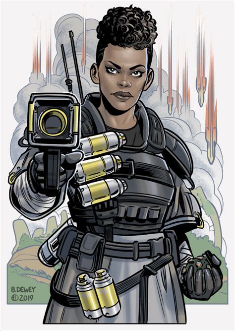 Some Bangalore Fan Art! : r/apexlegends