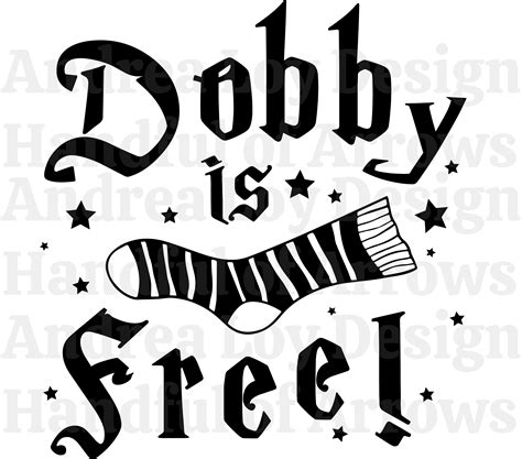 Dobby is Free Svg File - Etsy