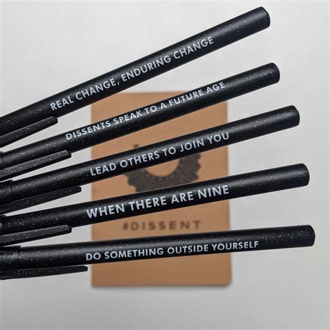 RBG Quote Pens (Pack of 5) - The Outrage