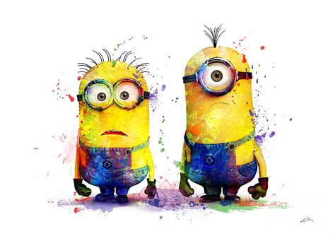 Minions 6 Digital Art by Svetla Tancheva