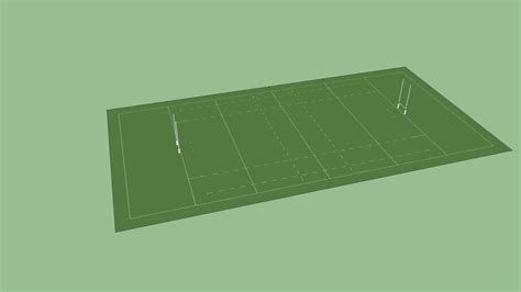 Rugby Pitch | 3D Warehouse