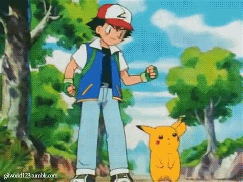 Pikachu Thunderbolt Gif