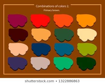 Palette Fashion Colors Guide Named Color Stock Vector (Royalty Free) 1322923928 | Shutterstock