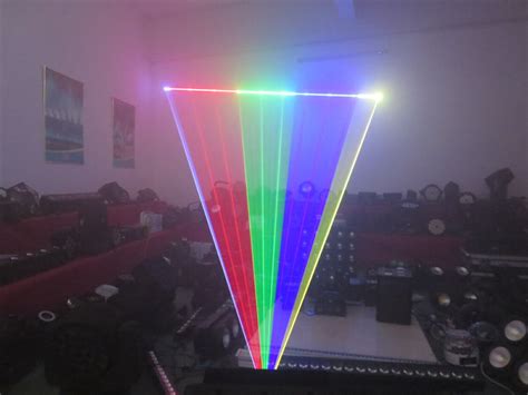 3W 3000mw RGB Full Color Animation Laser Projector ILDA 30K 1pc Free ...