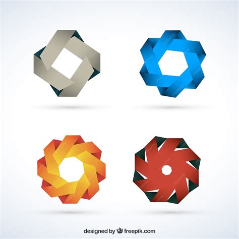 Free Vector | Abstract logos collection