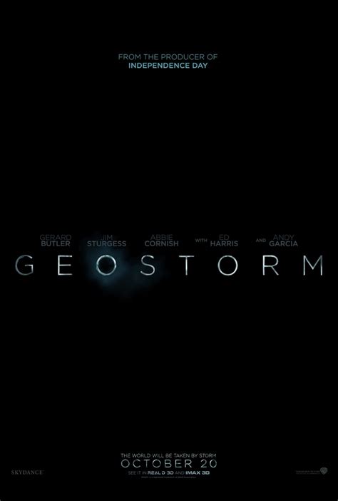 Geostorm Movie Poster - #442278