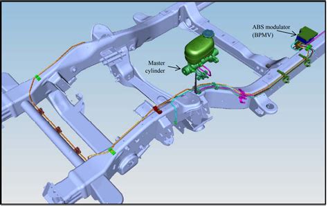 1999-2006 Chevy Silverado Brake Line Failure & Routing Diagram