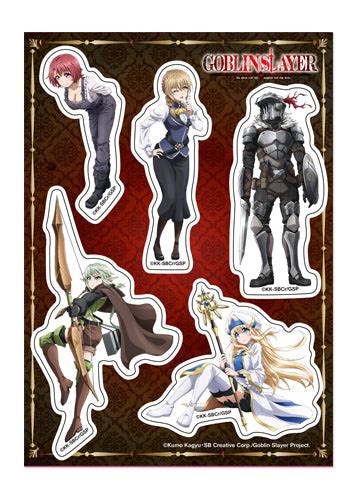 Goblin Slayer Characters Sticker Set – Shadow Anime