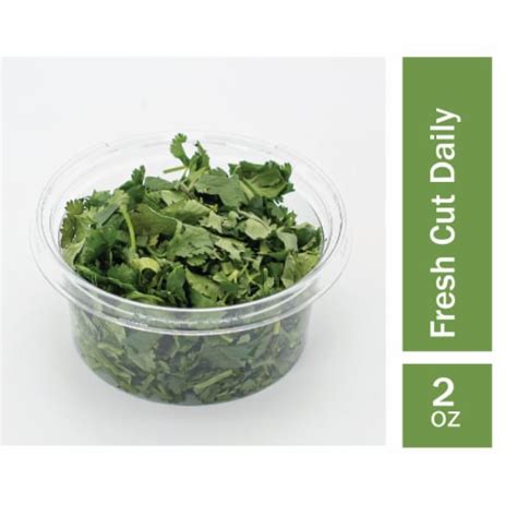 Fresh Cut Chopped Cilantro, 2 oz - Kroger