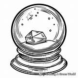 Crystal Coloring Pages  Free & Printable sketch template
