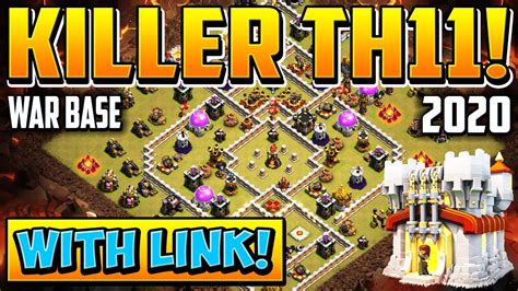 🔥 KILLER NEW TH11 WAR BASE 🔥 *WITH COPY LINK* Best Town Hall 11 Anti 3 ...