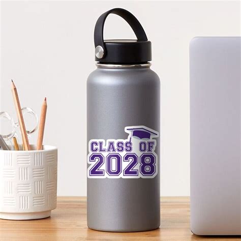 "Class Of 2028 - High School Graduation - Congratulations" Sticker by ...