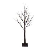 4' LED Lighted Christmas Brown Birch Twig Tree Outdoor Decoration ...