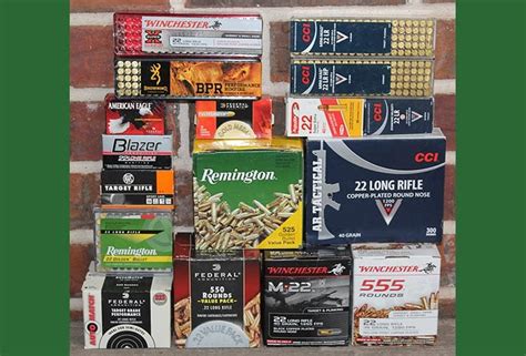 .22LR Ammunition Shootout: Two Rifles, 17 Brands - The Truth About Guns