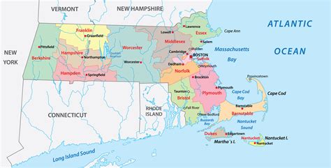 Map Of Franklin County Massachusetts