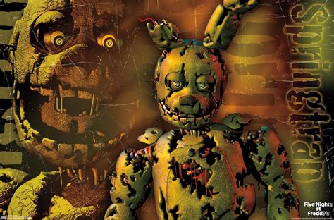 Trends International Five Nights at Freddy's - Springtrap Wall Poster ...