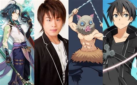 7 popular characters voiced by Yoshitsugu Matsuoka, the Genshin Impact VA of Xiao